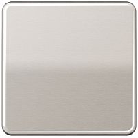 Лицевая панель Jung CD500 для 1-кл. выключателя платина картинка